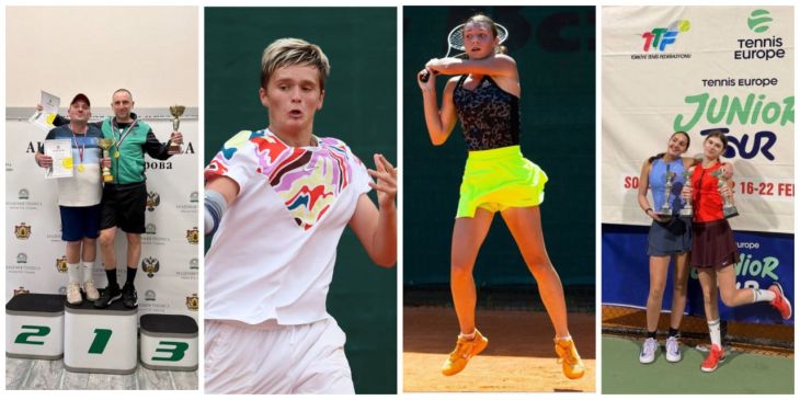 Крымские теннисисты уверенно начали сезон: от 80+ до юниоров сборной России
