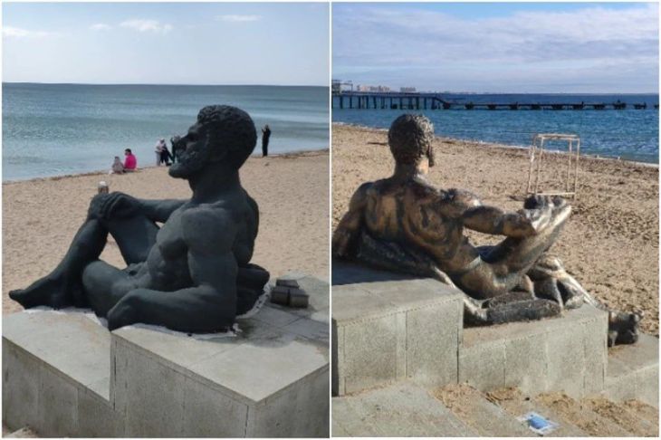 Тайна «чёрного Геракла» раскрыта: что случилось со скульптурой в Евпатории 