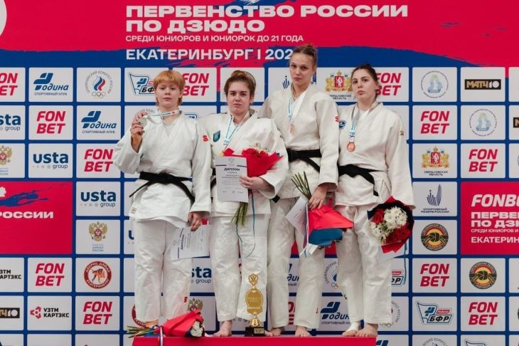 Юная керчанка завоевала золото на первенстве страны по дзюдо