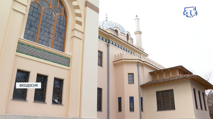 Продолжается масштабная реставрация дачи Стамболи