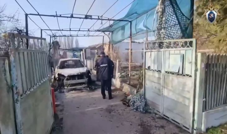 В Джанкойском районе мужчина открыл стрельбу по полицейским и поджог дом