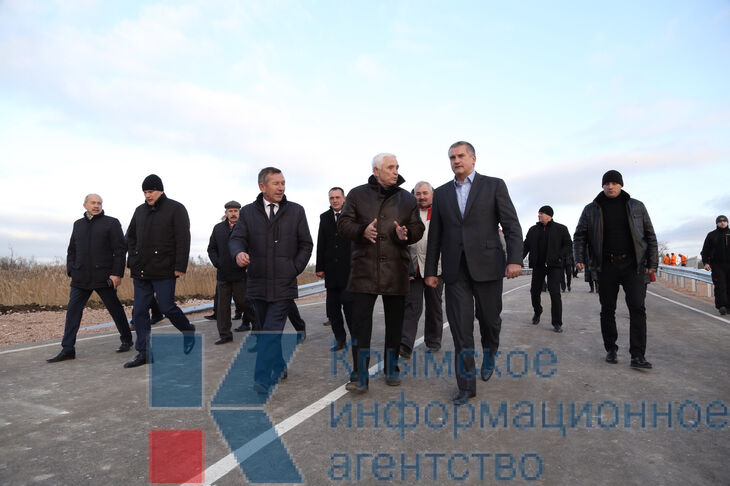 Глава Крыма в Джанкое