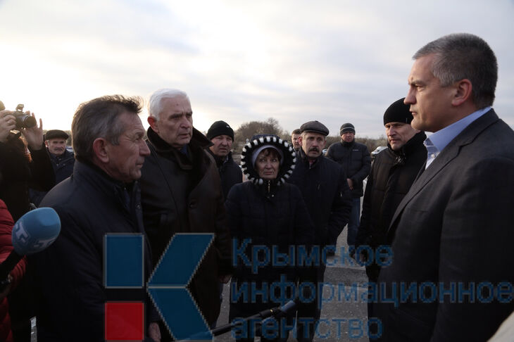 Глава Крыма в Джанкое